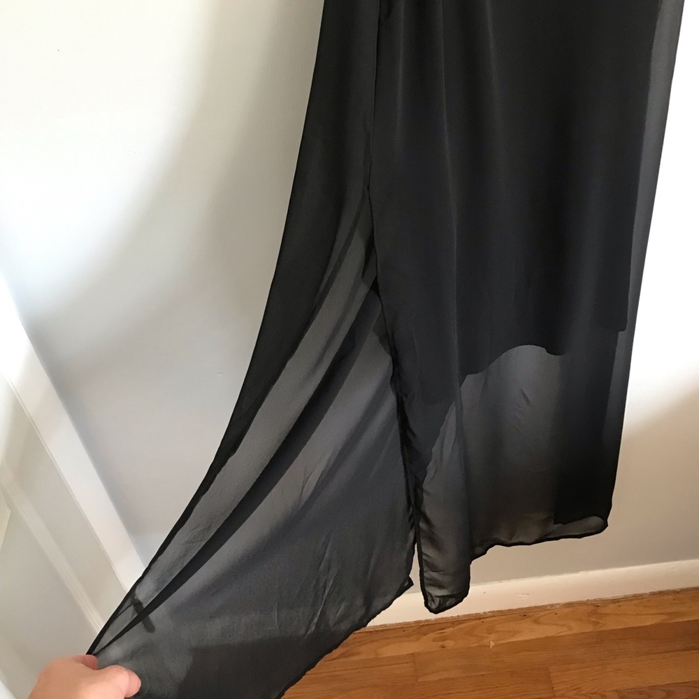 NWT Vince Camuto Chiffon Overlay Maxi Dress - Picture 6 of 7